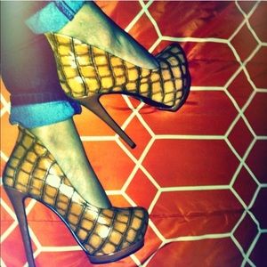 Cognac Luichiny Stiletto Pumps Size 10